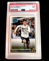 Kai Havertz 2018 Panini Donruss Rated Rookie Card RC #191 PSA 9 Germany ... - $48.15