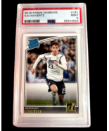 Kai Havertz 2018 Panini Donruss Rated Rookie Card RC #191 PSA 9 Germany ... - $48.15