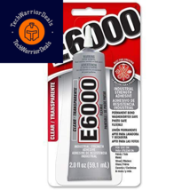 E-6000 Adhesive Metal, Glass, Fiberglass Masonry 1 Count (Pack of 1), Clear  - £10.27 GBP