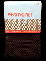 THE CHALLENGER WEAVING NET FOR SYNTHETIC &amp; HUMAN HAIR DARK BROWN 1030DB - £1.39 GBP