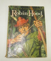 Vintage Robin Hood A Golden Picture Classic Soft Cover Book CL-410 1957 8801 - £3.15 GBP