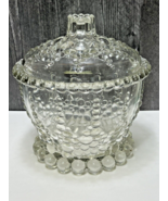Walther Glass Bolero Series Clear Bubbles Germany 1960s Lidded Punch Bow... - £93.41 GBP