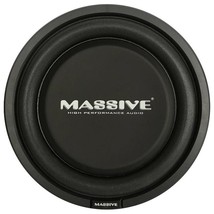 Massive Audio UFO10 10&quot; 600 Watt Dual 4 Ohm Shallow Mount Subwoofer - $180.99