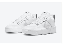 Authenticity Guarantee

NIKE Dunk Low Disrupt White Silver Sz 5 Women’s ... - $122.50