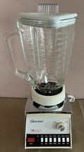 Vintage Osterizer Blender - Chrome &amp; White Base - 14 Speed - €25,54 EUR