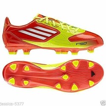 Adidas F10 TRX FG J Youth Soccer Cleats V24794 Orange/Yellow/White NIB - £27.58 GBP