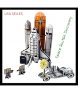 DIY 3D Puzzles Space Shuttle Discovery Toys Children/Adult Jigsaw Puzzle... - £6.46 GBP+