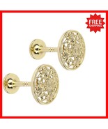Durable Antique Gold Curtain Holdbacks - Set of 2 Elegant Wall-Mounted H... - $49.57 CAD