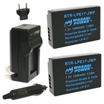 Wasabi Power Battery (2-Pack) And Charger For Lp-E17 And Eos Rp, Eos M6 Mark Ii, - £36.69 GBP