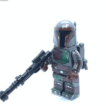 Gift Minifigure Star Wars Mandalorian Death Watch Warrior (Green/Brown)S... - $6.28