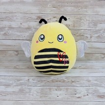 Squishmallow Kellytoy 10” Sunny The Yellow Bumble Bee Hearts Plush Stuffed Toy - £15.58 GBP