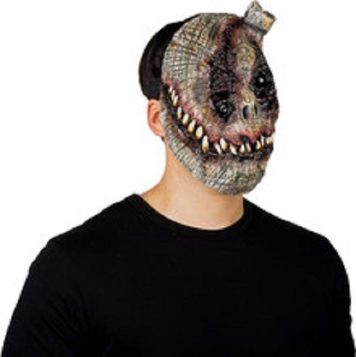 Cursed Sack 30092 Scarecrow Cosplay Costume Latex Strap Mask Adult One Size Item image 4