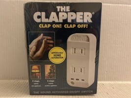 THE CLAPPER Clap On! Clap Off! The Sound Activated On/Off Switch (2018) ... - $19.79