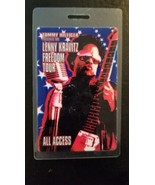 LENNY KRAVITZ - FREEDOM TOUR ROSEMONT, ILLINOIS ORIGINAL LAMINATE BACKST... - $37.00