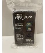 T.Taio Esponjabon Charcoal Soap-Sponge (Exfoliante con Carbon)-NEW! - $6.90 CAD