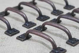 25 HANDLES DRAWER PULLS SMALL 4&quot; ANTIQUE COPPER KITCHEN WINDOW PULL - $39.99