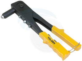 Heavy Duty Industrial Steel Hand Riveter Rivet Gun PVC Handle Fastener - $14.35