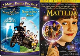Matilda + Nanny McPhee &amp; Nanny McPhee Returns DVD Set Classic Family Fantasy Mov - £17.49 GBP