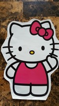 Hello Kitty multi color Sticker Decal -9 x 12 peel off back - £5.53 GBP