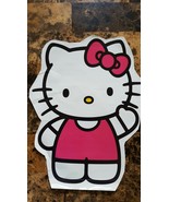 Hello Kitty multi color Sticker Decal -9 x 12 peel off back - $9.50 CAD