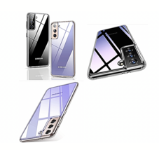 Crystal Clear Phone Case For Samsung Galaxy S21 Slim Fit, S21, or S21 Pl... - £10.21 GBP