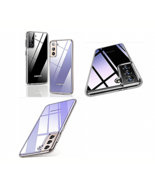 Crystal Clear Phone Case For Samsung Galaxy S21 Slim Fit, S21, or S21 Pl... - $12.98