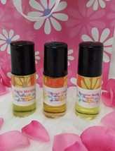 1.25 Oz Rose Perfume Body Oil Fragrance Roll On One Bottle Womens - £12.01 GBP