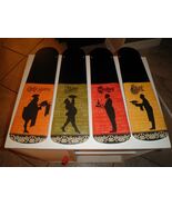 CUSTOM BLACK SHADOW CHEF, WAITER, WINEST, CAFE, MENU, CARTE du JOUR CEIL... - $2,203.13 MXN