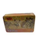 Nat Geo Wild Panorama Puzzle  Pride of Lions  3 in 1 Jigsaw Sealed Tin B... - $6.92