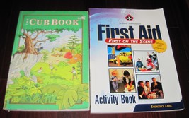 1991 Scouts Canada -THE Cub Book - Wolf Cubs MANUAL/HANDBOOK &amp; First Aide Book - £27.96 GBP