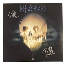 Joe Elliott Phil Collen Signed Def Leppard 2022 Retro Active Vinyl Recor... - $271.59