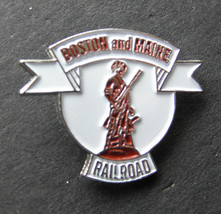 Bm B &amp; M Boston &amp; Maine Railway Us Railroad Lapel Pin Badge 1 Inch - £4.53 GBP
