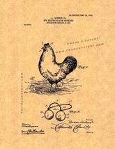 Eye-protector for Chickens Patent Print - $7.95+