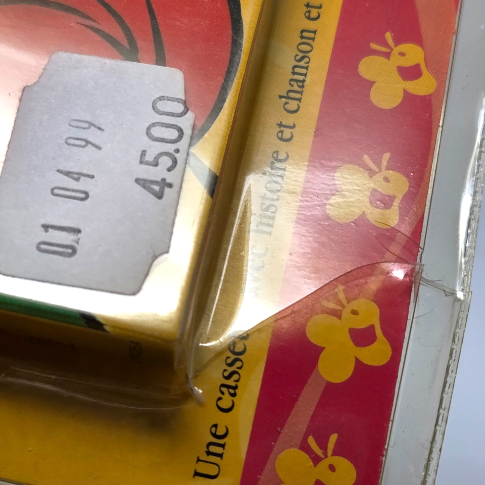 VINTAGE 1999 DISNEY WINNIE LOURSON THE POOH FRENCH CASSETTE + BOOK NEW SEALED Item image 7