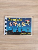 Vintage 1960s Disneyland Hi-Lites Mini Souvenir Booklet Book - $8.56