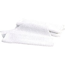 Carrand 45054 14&quot; x 17&quot; Cotton Terry Detailing Towel (4-Pack) , White - $19.05