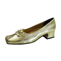 FLORAL Taya Women&#39;s Wide Width Slip-On Dress Pumps with Bow - $29.95
