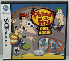 Nintendo DS Game Phineas and Ferb Ride Again Nintendo DS Game Cartridge W/ Case - $7.19