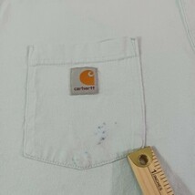 Carhartt K87-120 Men's Light Blue Cotton Short Sleeve Crewneck T-Shirt Size XL image 3