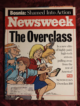 NEWSWEEK July 31 1995 The Overclass G. B. Trudeau Bosnia Waterworld - £6.79 GBP
