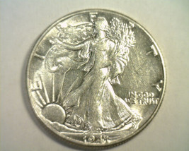 1941 Walking Liberty Half Dollar Choice About Uncirculated Ch. Au Nice Coin - £20.10 GBP