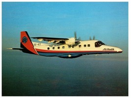 Air Hudik Dornier 228 Airplane Postcard - £4.12 GBP