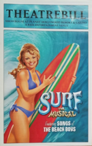 PLAYBILL - SURF The Musical, Song of The Beach Boys, Planet Hollywood Las Vegas - £3.89 GBP