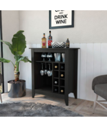 Future Bar Cabinet, Six Wine Cubbies, One Open Drawer, One Open Shelf - £161.24 GBP+