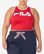 MSRP $32 Fila Plus Size True Graphic Tank Top Red Size 1X - £7.69 GBP