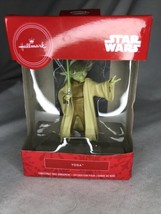 Star Wars Yoda Hallmark Christmas Tree Ornament Disney Lucasfilm NIB - $19.79