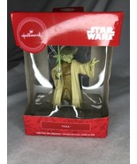 Star Wars Yoda Hallmark Christmas Tree Ornament Disney Lucasfilm NIB - £15.85 GBP