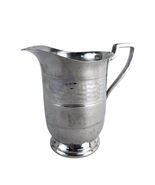 Vintage Krome Kraft Creamer Farber Bros New York Silver Chrome Hammered ... - $278.42 MXN