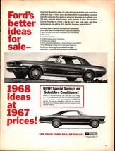 Vintage 1967 Ford Mustang better ideas Full Page Original Ad nostalgic b8 - $24.11