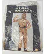 Rare Vintage 1994 Kids Childs Star Wars C-3PO Halloween Costume Rubber M... - €34,46 EUR